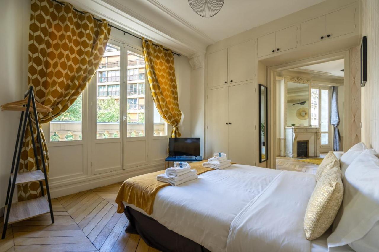 Charming Apartment Near Trocadero Paris Exteriör bild