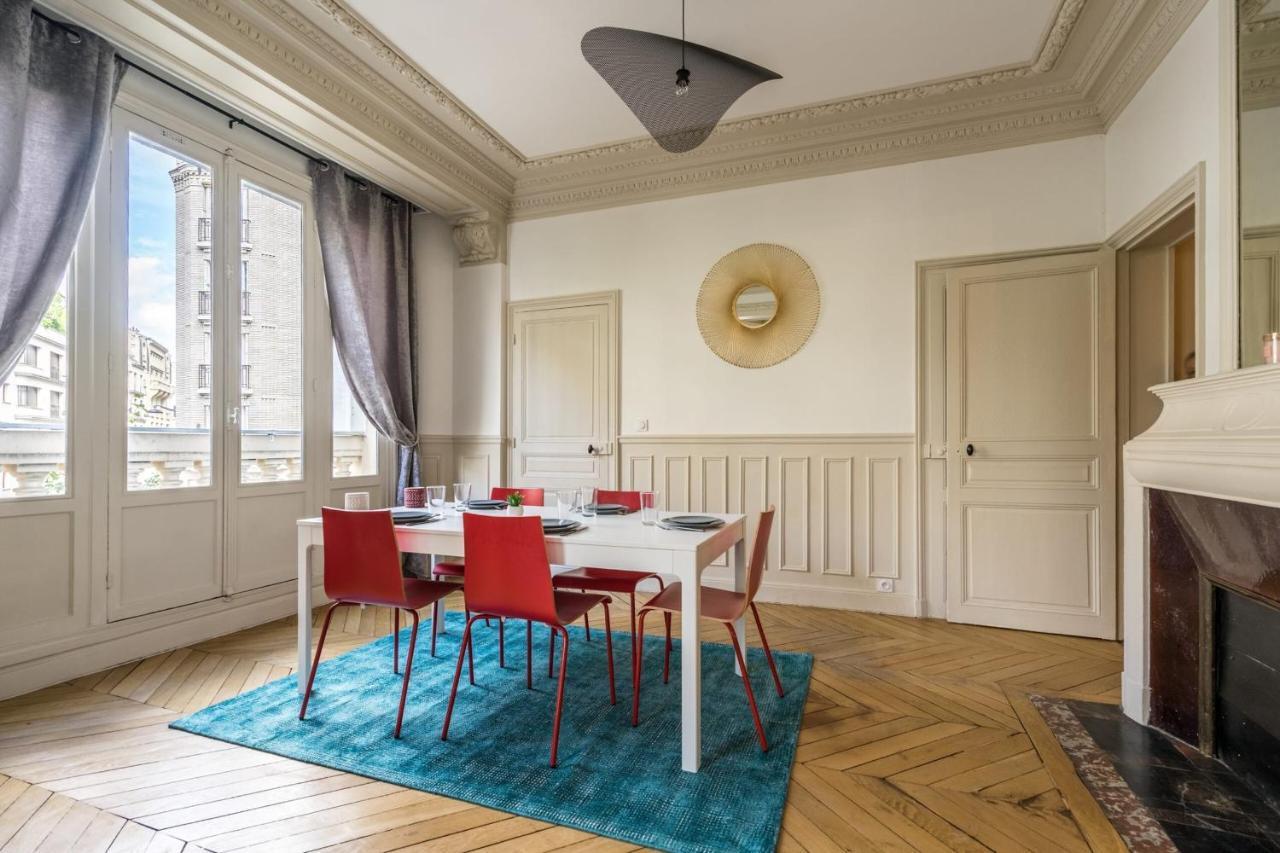 Charming Apartment Near Trocadero Paris Exteriör bild